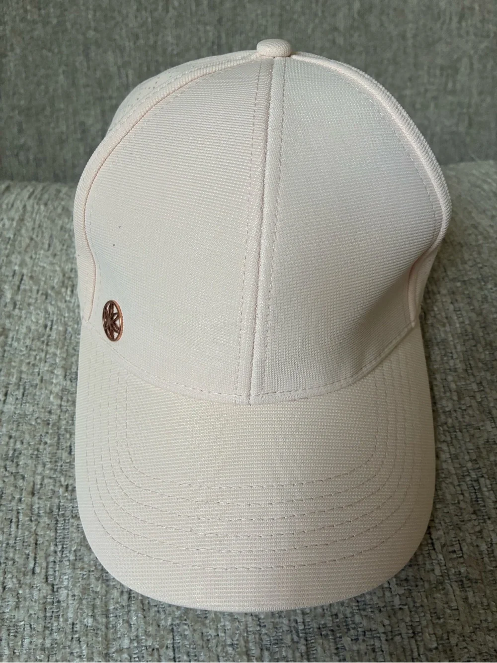 GAIAM Pale Pink Women's Baseball Cap with Rose Gold Accent